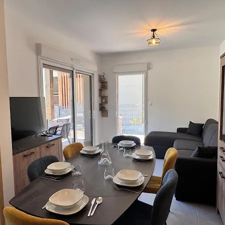 Neuf T3 Avec Jardin Au Bord Du Apartamento Génos